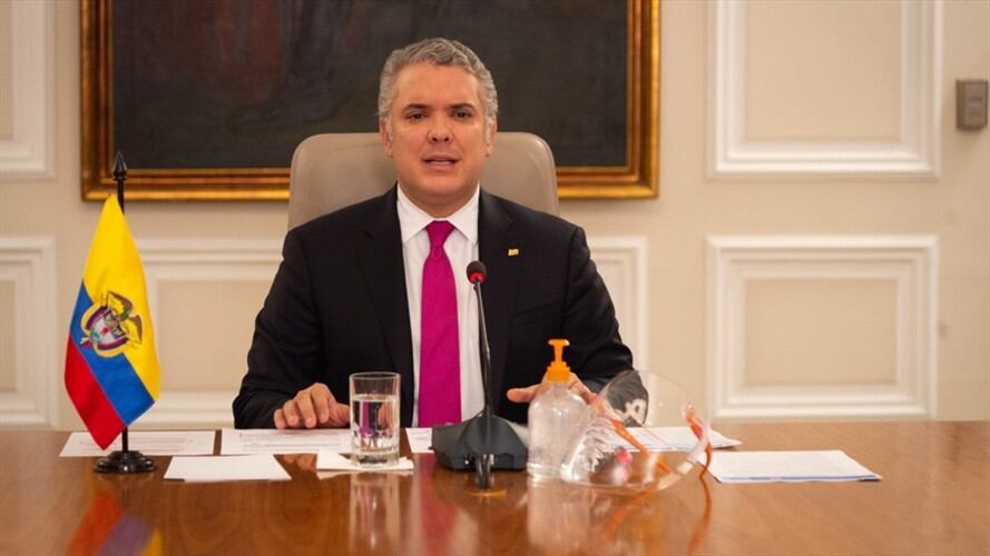 Duque no descartó volver a decretar emergencia económica, social y ecológica por COVID-19. Foto: presidencia