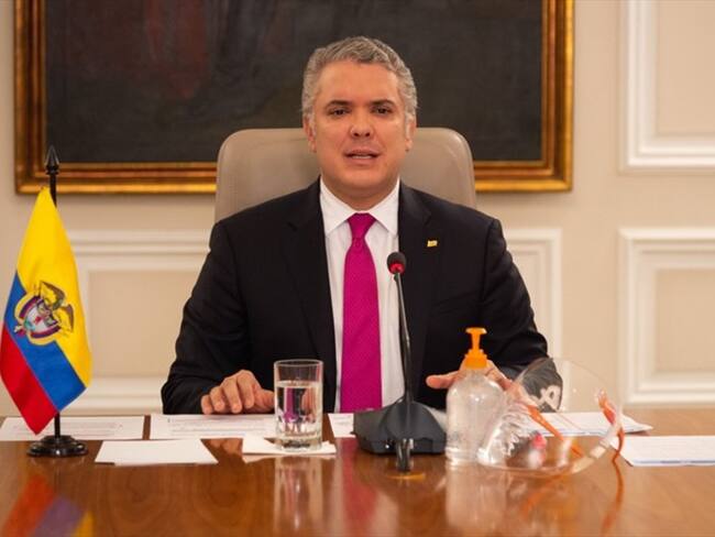 Duque no descartó volver a decretar emergencia económica, social y ecológica por COVID-19. Foto: presidencia