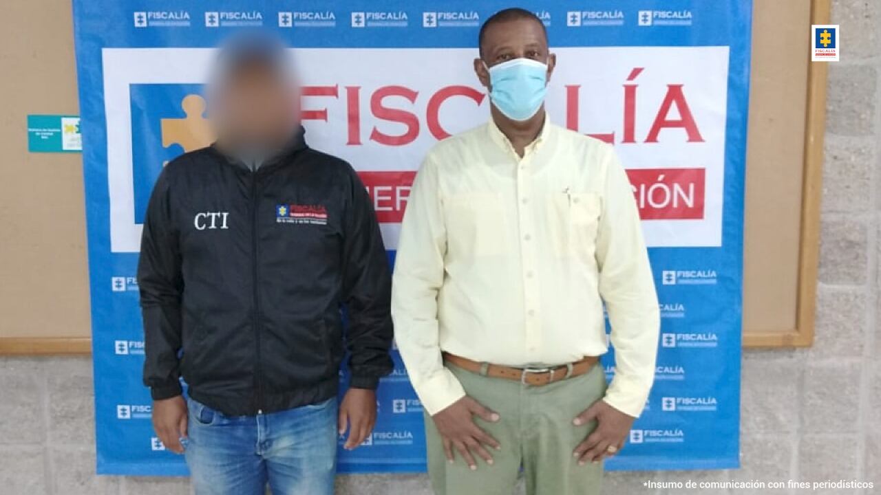 Capturado gobernador de Chocó. Foto: Cortesía Fiscalía