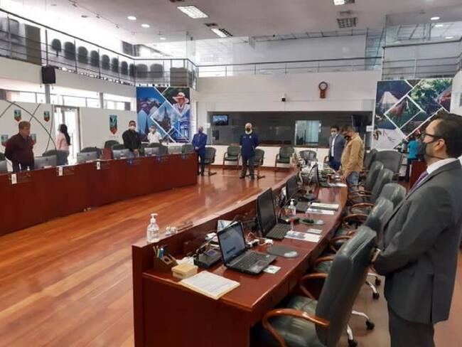 Concejo de Manizales se pronunció sobre el caso Julián Osorio. Crédito: Facebook Concejo de Manizales.