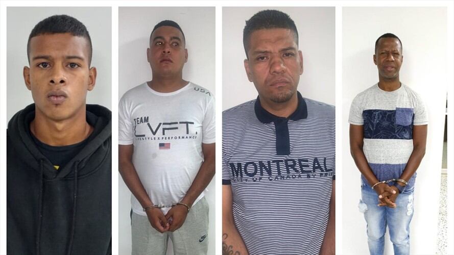 Tras finalizar la audiencia de medida de aseguramiento, los capturados fueron conducidos a un centro de detención carcelario. Foto: Edinson Fajardo Angulo