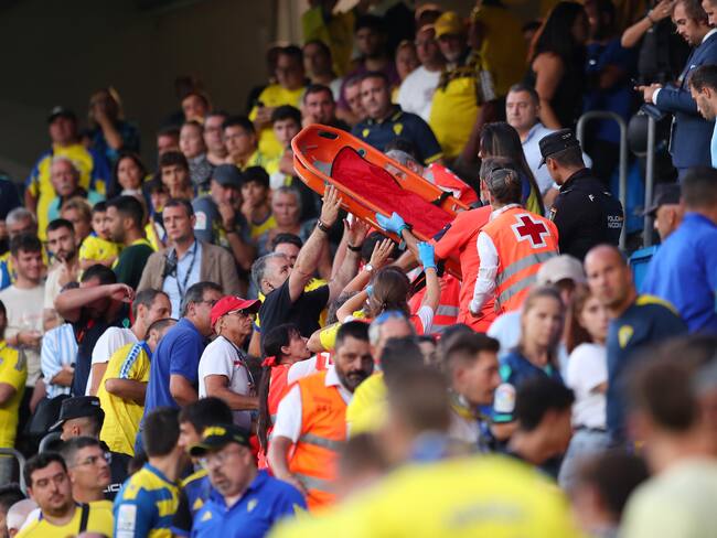 Partido entre Cádiz y Barcelona. Foto: Fran Santiago/Getty Images