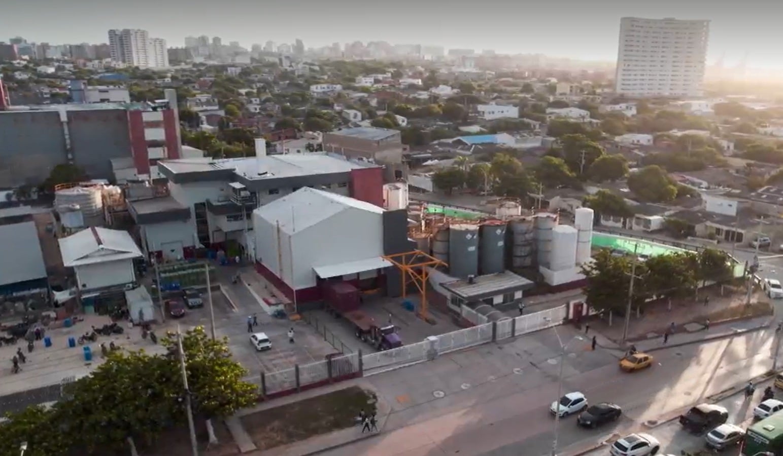 Instalaciones de la empresa Naturmega en Barranquilla. Foto: Naturmega.