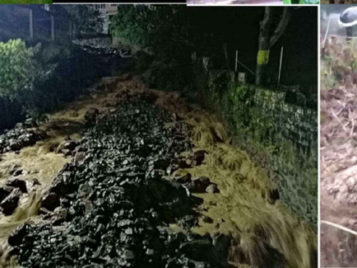 Lluvias en Manzanares, Caldas, causaron emergencias e inundaciones en varios sectores