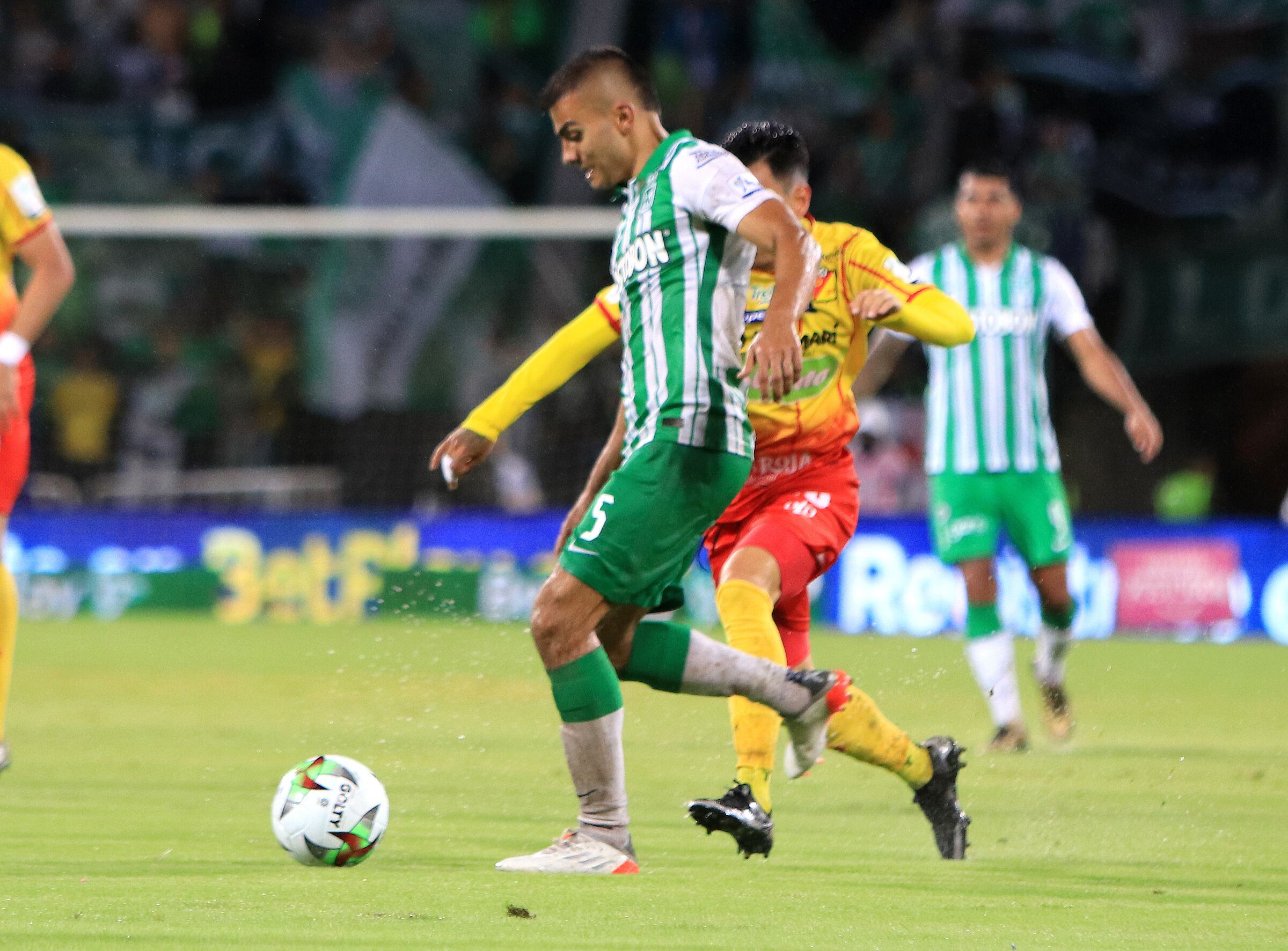Deportivo Pereira y Atlético Nacional. Foto: Colprensa.