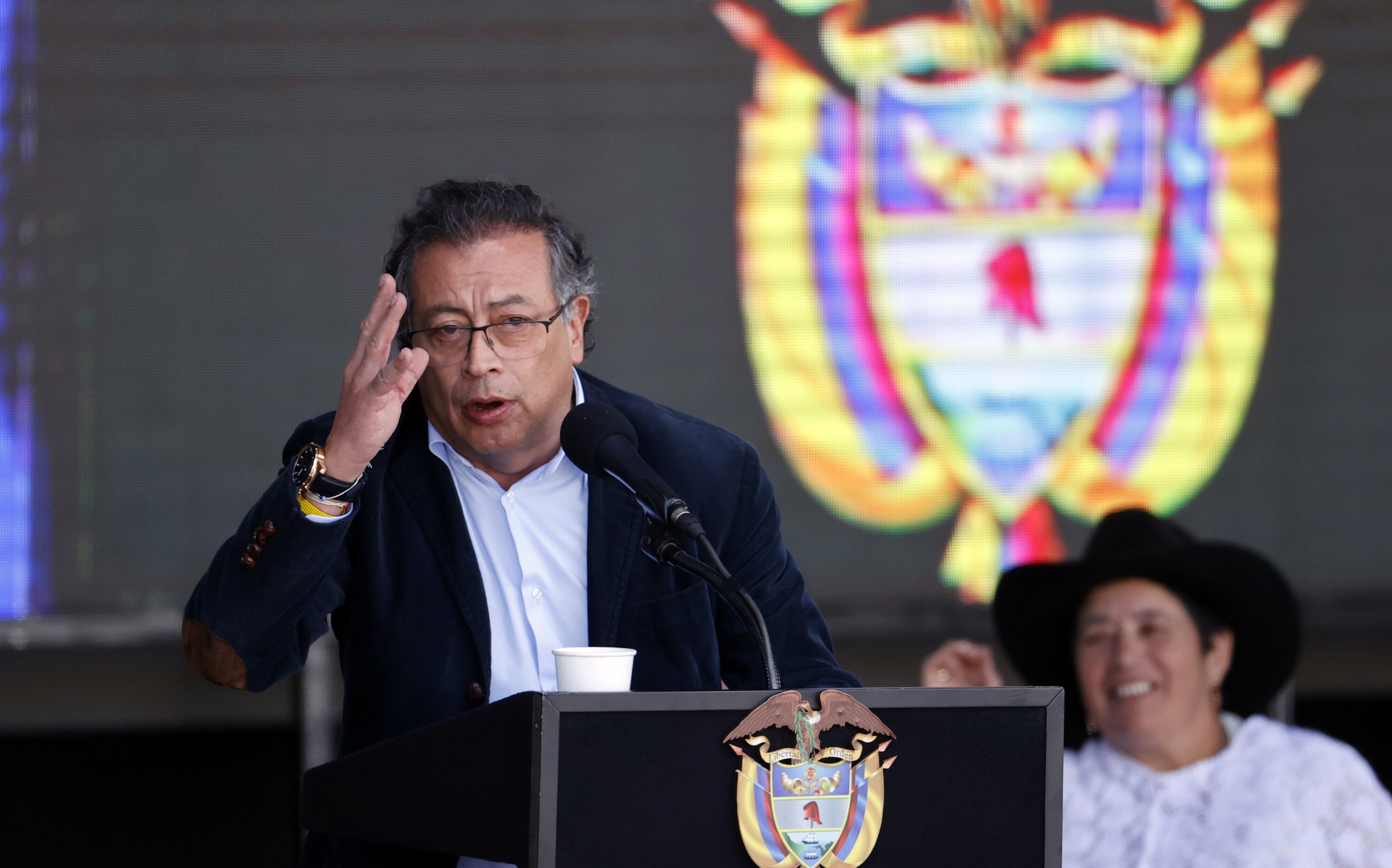 El presidente colombiano, Gustavo Petro. Foto: EFE.