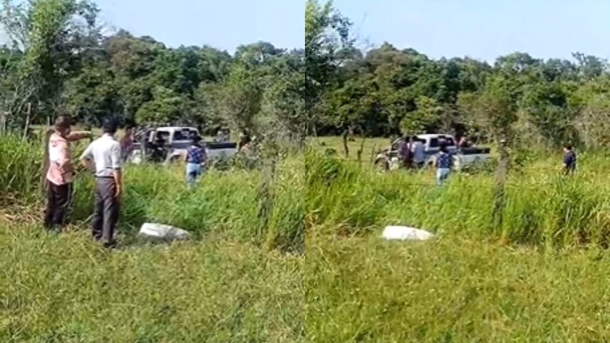 Atentado en el Meta. Foto: Captura de video.