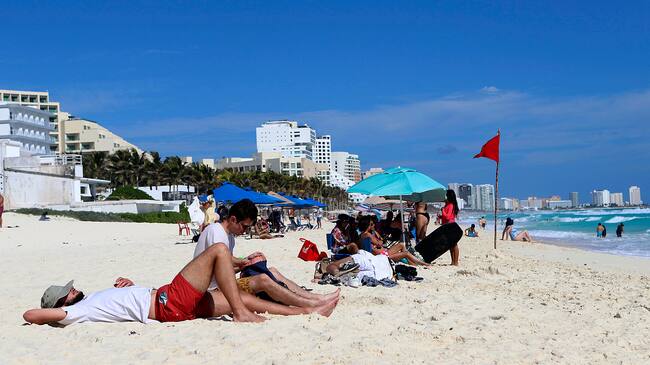 Imagen de referencia de playas en Cancún. Foto: Getty Images.