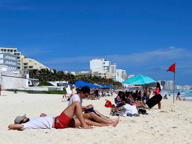 Imagen de referencia de playas en Cancún. Foto: Getty Images.