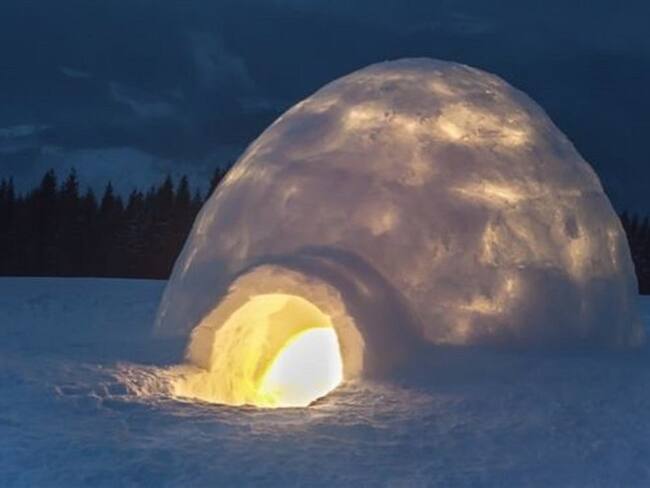 Los ingeniosos secretos de los iglúes. Foto: BBC Mundo