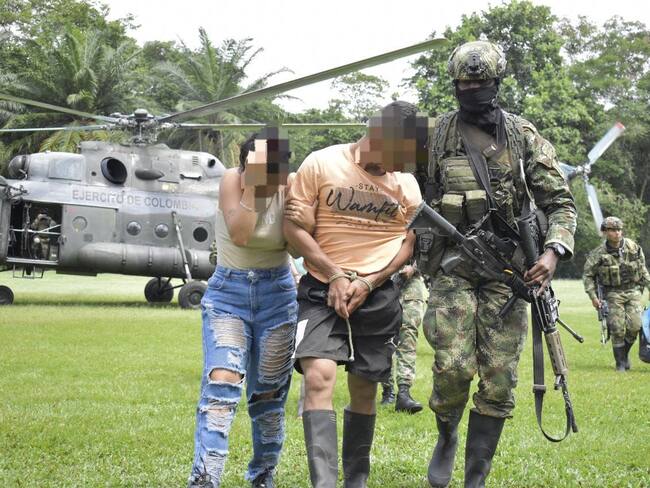 Combates entre el Ejército y disidencias Farc en Caquetá dejan 5 capturados. Foto: Suministrada.