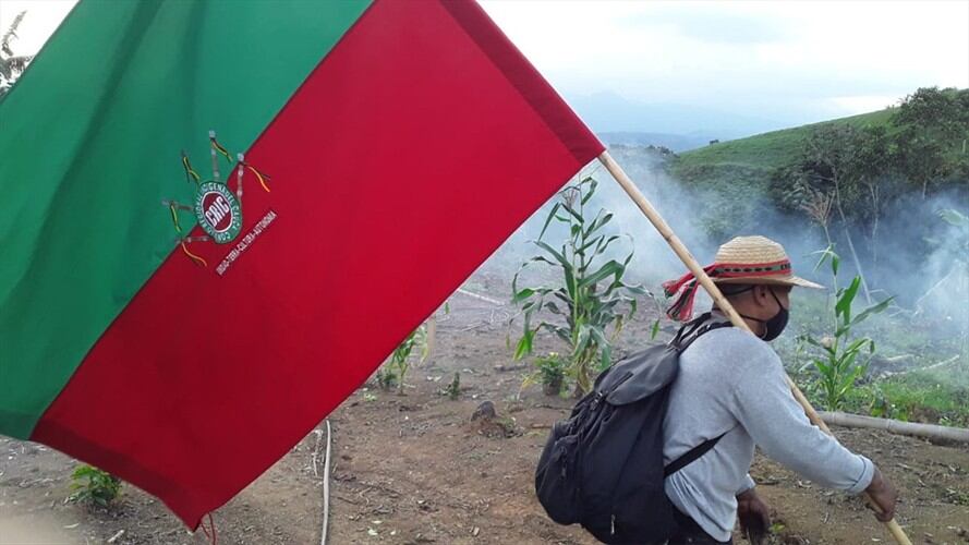 Las comunidades indígenas anunciaron que continuarán con las labores de control en sus territorios . Foto: Cortesía