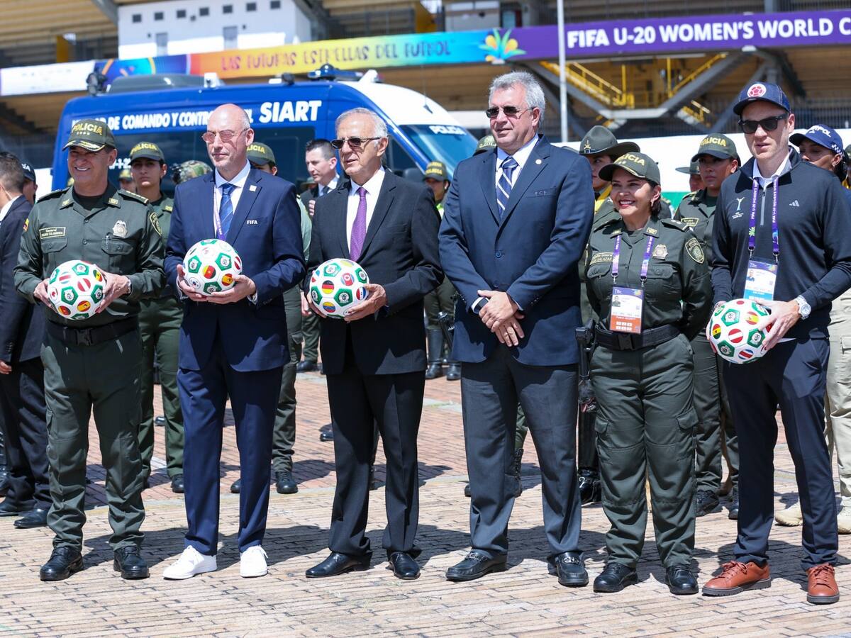 Policía Nacional presentó dispositivo de seguridad para la Copa Mundial Femenina Sub20
