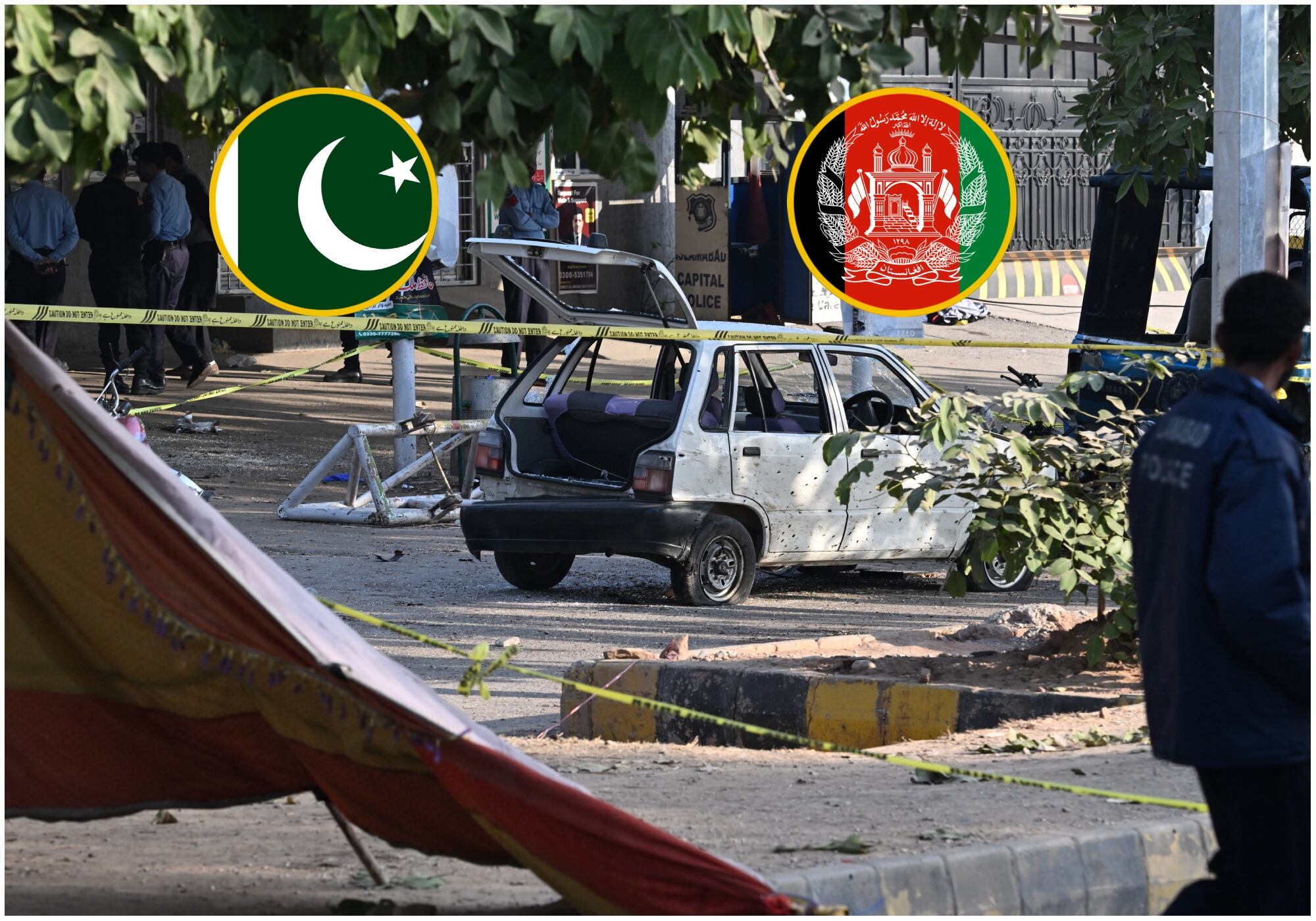 Pakistán afirmó que no descarta atacar a Afganistán tras el atentado suicida en Islamabad. Foto: AFP.