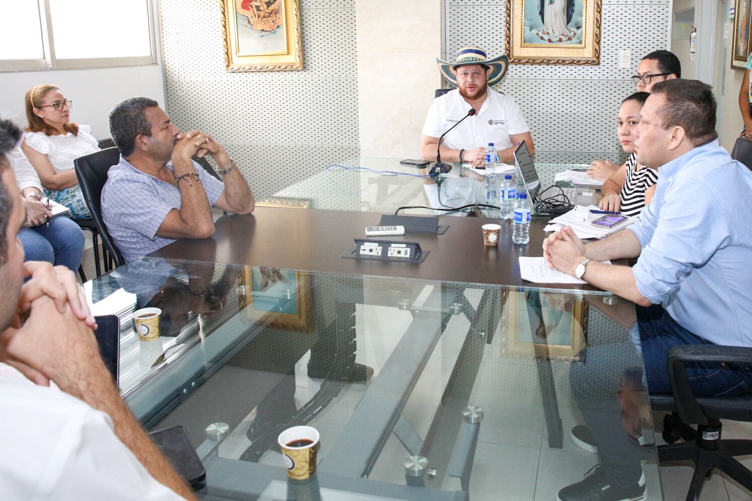 Junta directiva del PDA Córdoba. Foto: Gobernación de Córdoba.