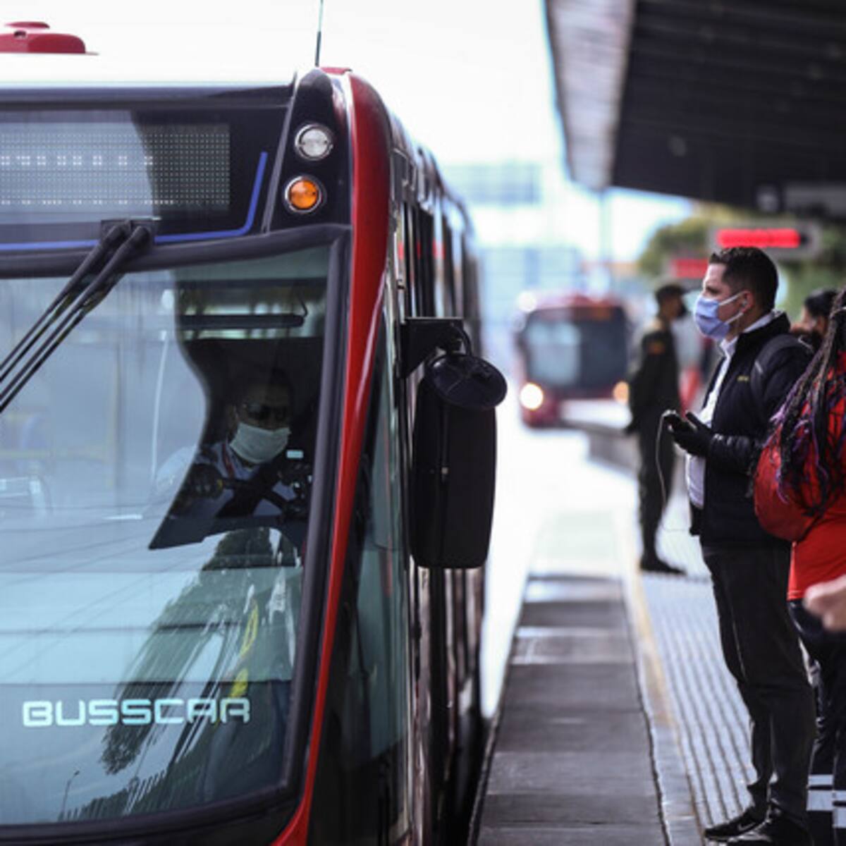 Uso de tapabocas será obligatorio en el transporte público de Bogotá