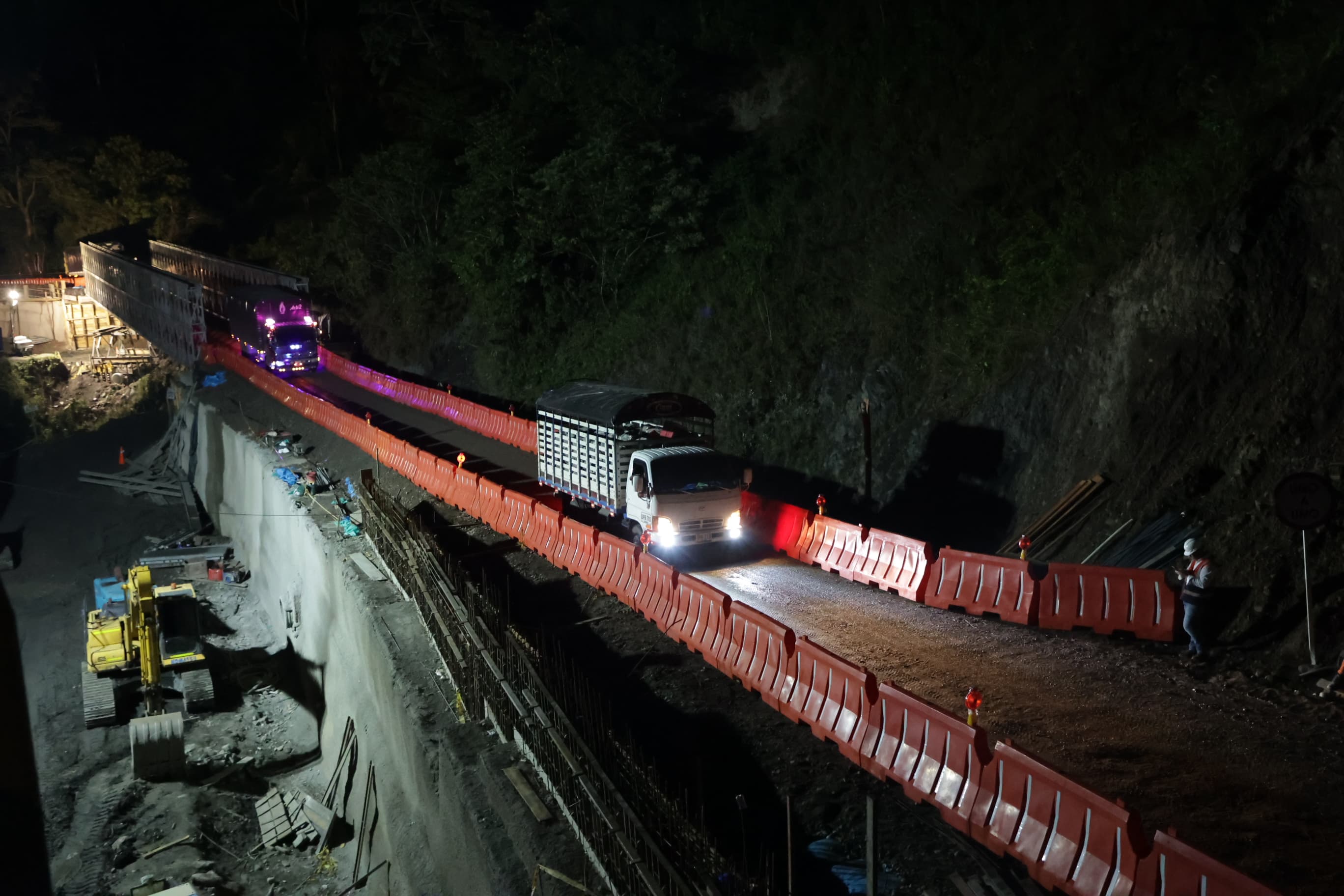 Invías habilitó el paso en la Transversal del Cusiana, vía que conecta a los departamentos de Boyacá y Casanare / Foto: Invías