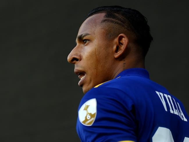 Sebastián Villa, lo mejor de Boca ante Santos. Foto: Marcelo Endelli/Getty Images