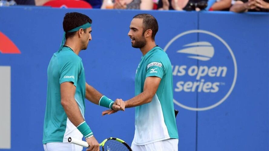 Robert Farah y Juan Sebastián Cabal. Foto: Getty Images