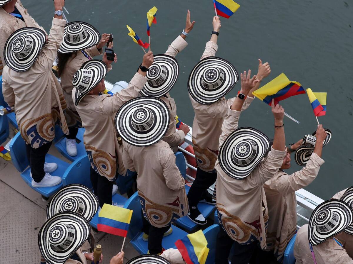 Inauguración de los Juegos Olímpicos: el sombrero vueltiao también se robó las miradas