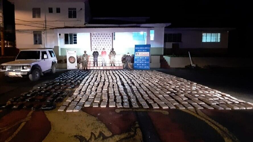 Incautación de marihuana en varias regiones del país, entre ellas Caldas. Foto: Tomada de Prensa de la Fiscalía Seccional Caldas.