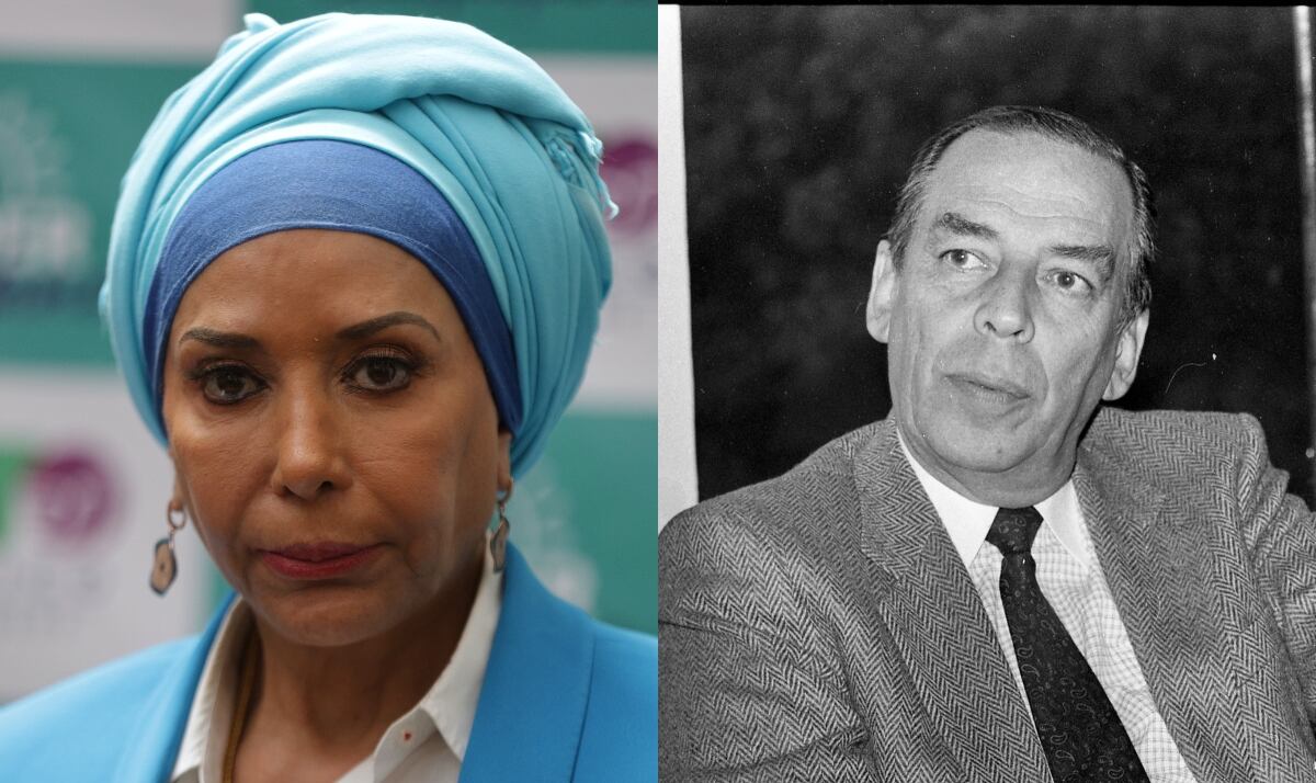 Piedad Córdoba - Álvaro Gómez Hurtado. Fotos: Colprensa.