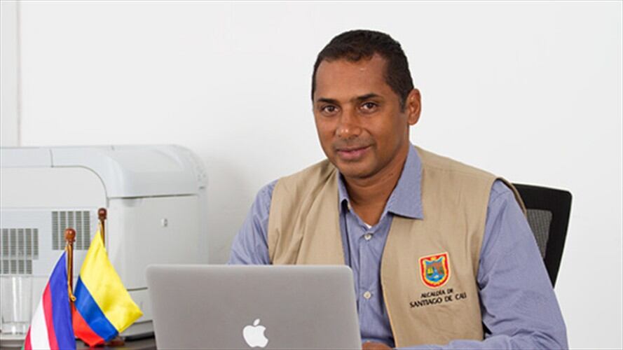 Juan Carlos Orobio . Foto: Alcaldía de Cali