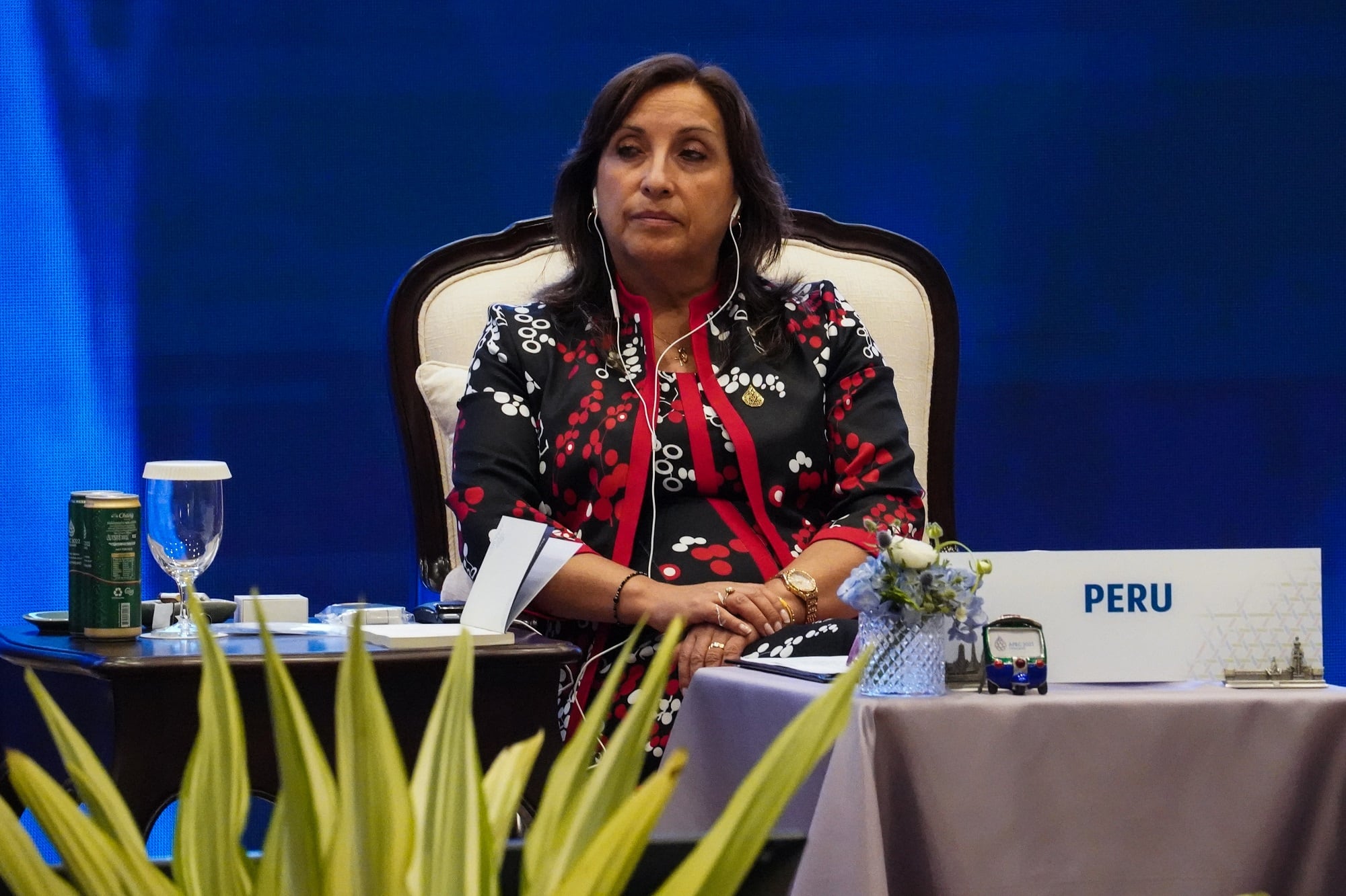 Dina Boluarte. (Photo by Anusak Laowilas/NurPhoto via Getty Images)