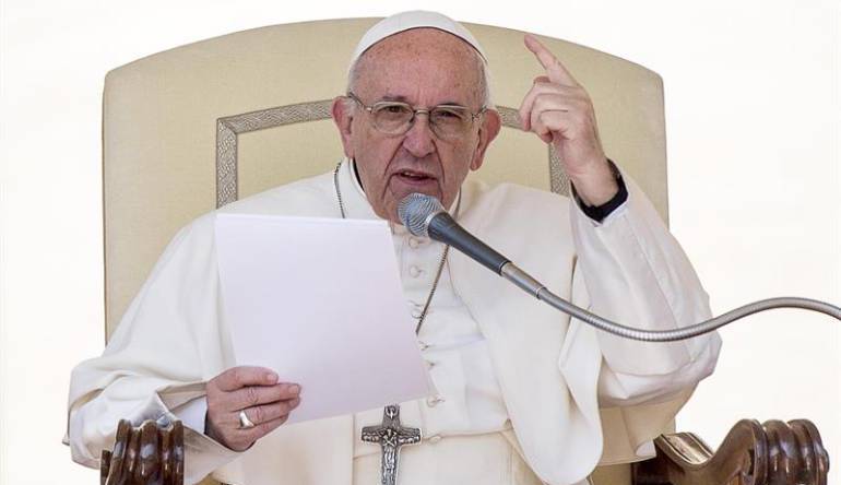 Papa Francisco. Foto: Agencia EFE
