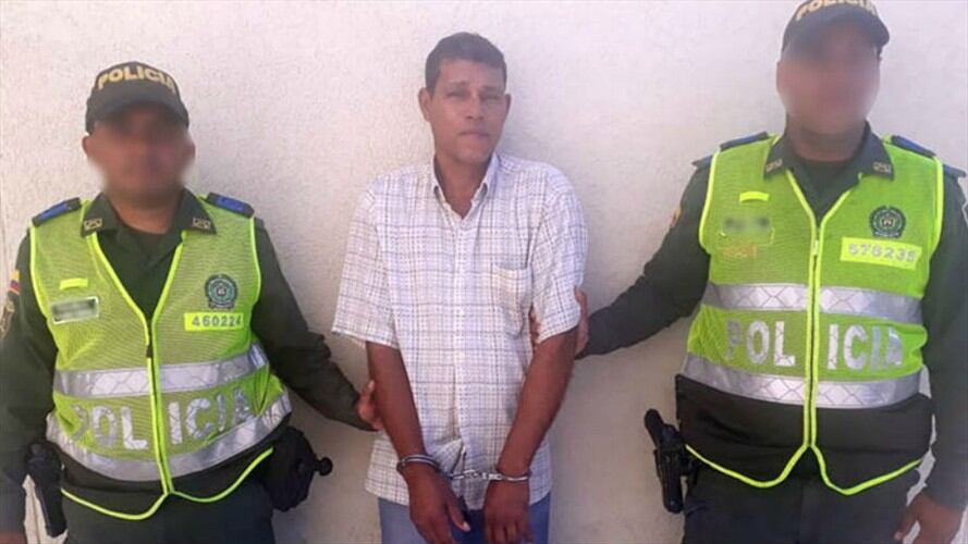 José Francisco Racines Rúa es sindicado del delito de homicidio agravado. Foto: Policía de Cartagena
