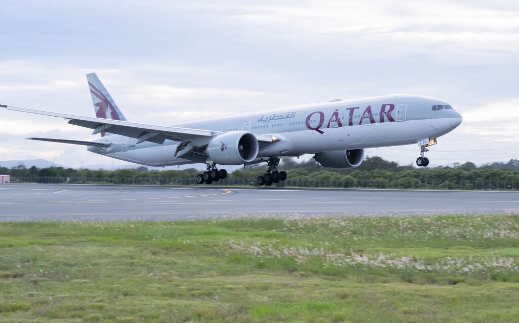 Avión de Qatar Airways. Foto: Getty Images.
