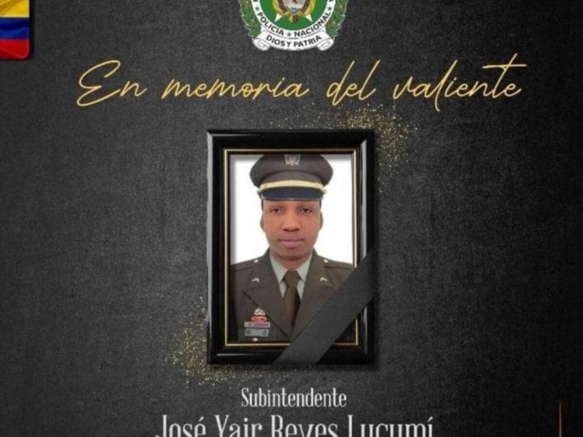 Un subintendente de la Policía fue asesinado en el norte del Cauca