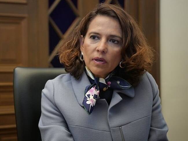 La ministra del Interior, Nancy Patricia Gutiérrez. Foto: Colprensa