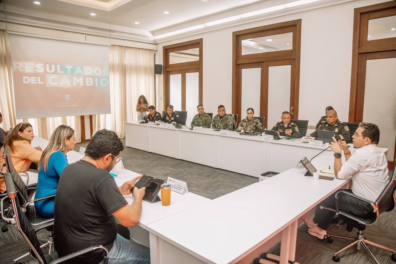 Comité Territorial de Orden Público Departamental/ Gobernación del Magdalena