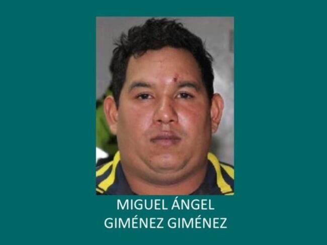 Miguel Ángel Giménez Giménez tiene antecedentes por hurto. Foto: Policía Nacional