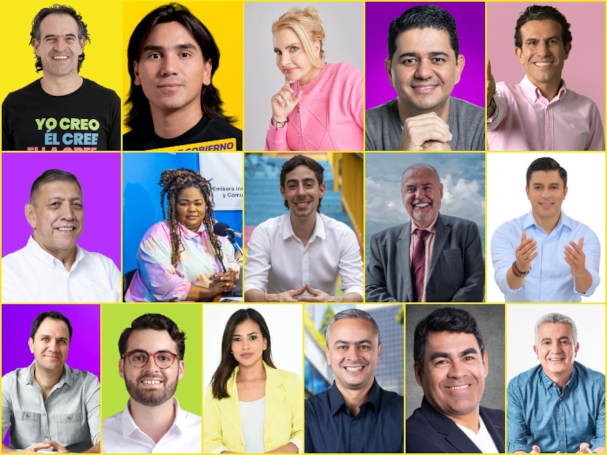 Candidatos a la Alcaldía de Medellín 2023 Colombia: nombres y fotos