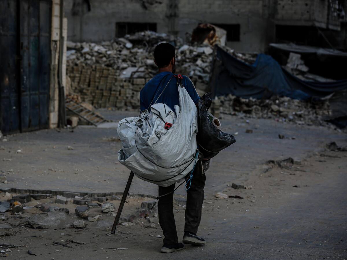 Defensa Civil palestina afirmó que casi medio millón de personas huyeron de Ciudad de Gaza