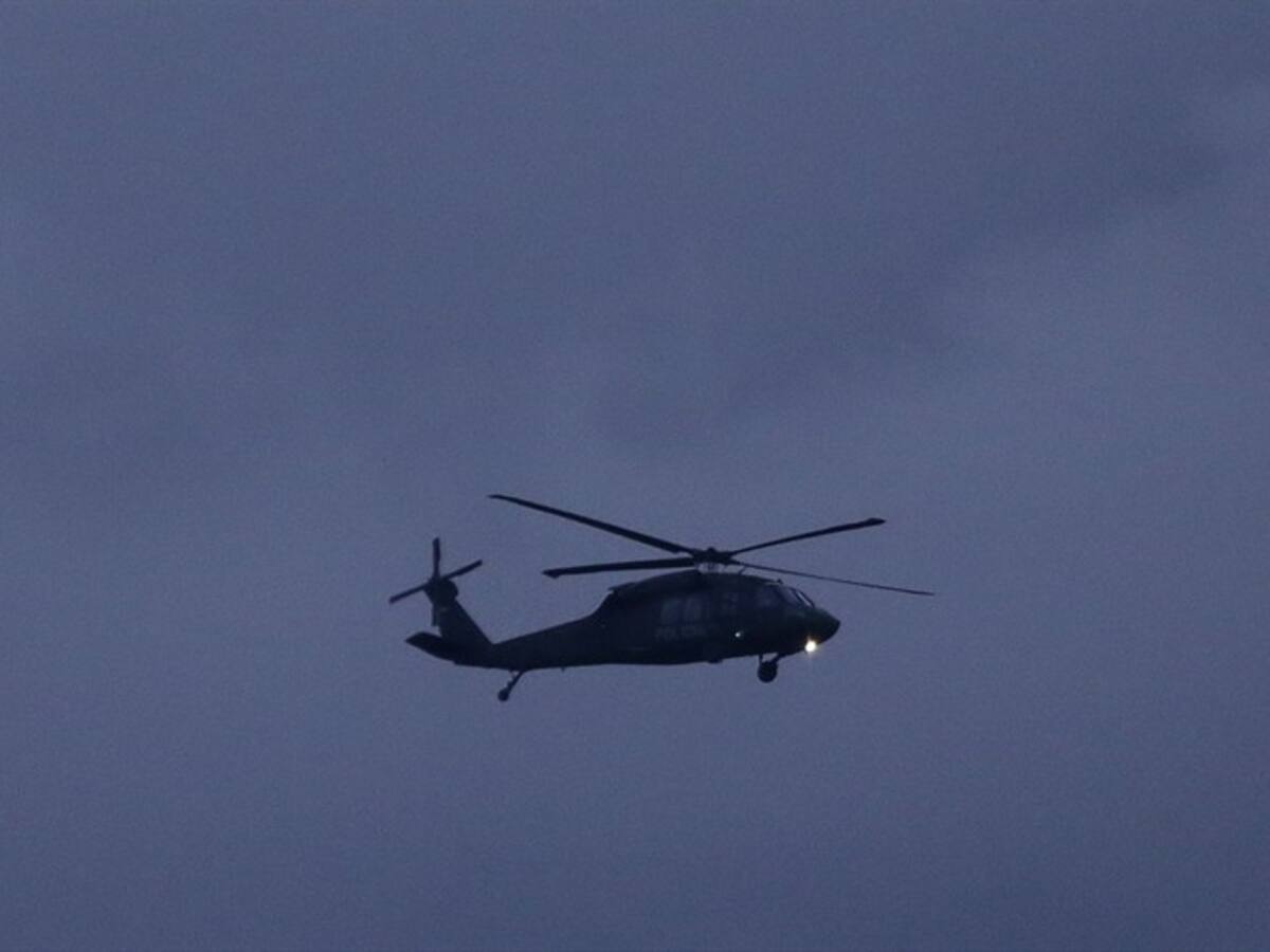 Cancelan concierto en helicóptero en Medellín