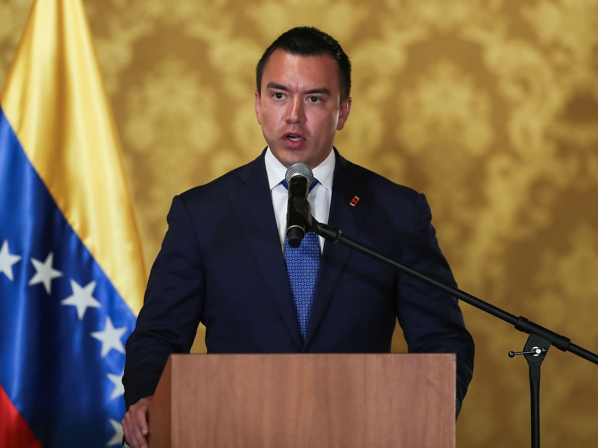 Daniel Noboa planteó una Constitución “sencilla, pero eficiente” si hay Constituyente en Ecuador