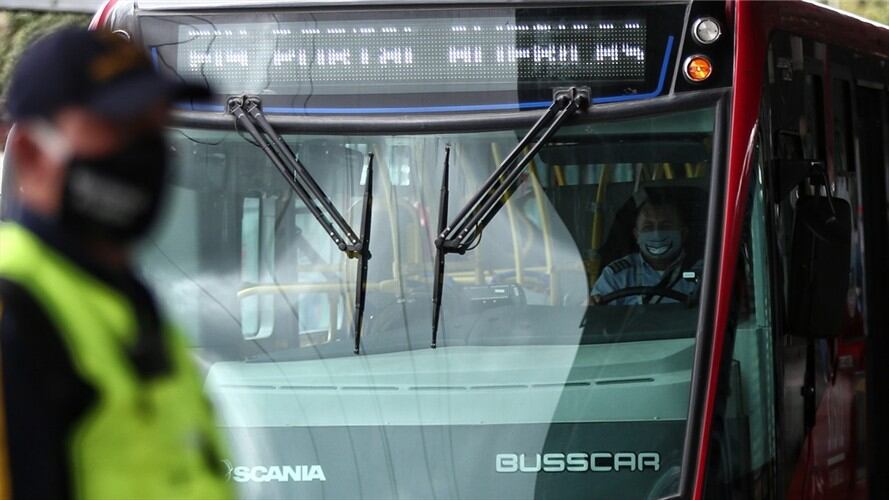 Expulsan siete venezolanos dedicados al cosquilleo en Transmilenio. Foto: Colprensa