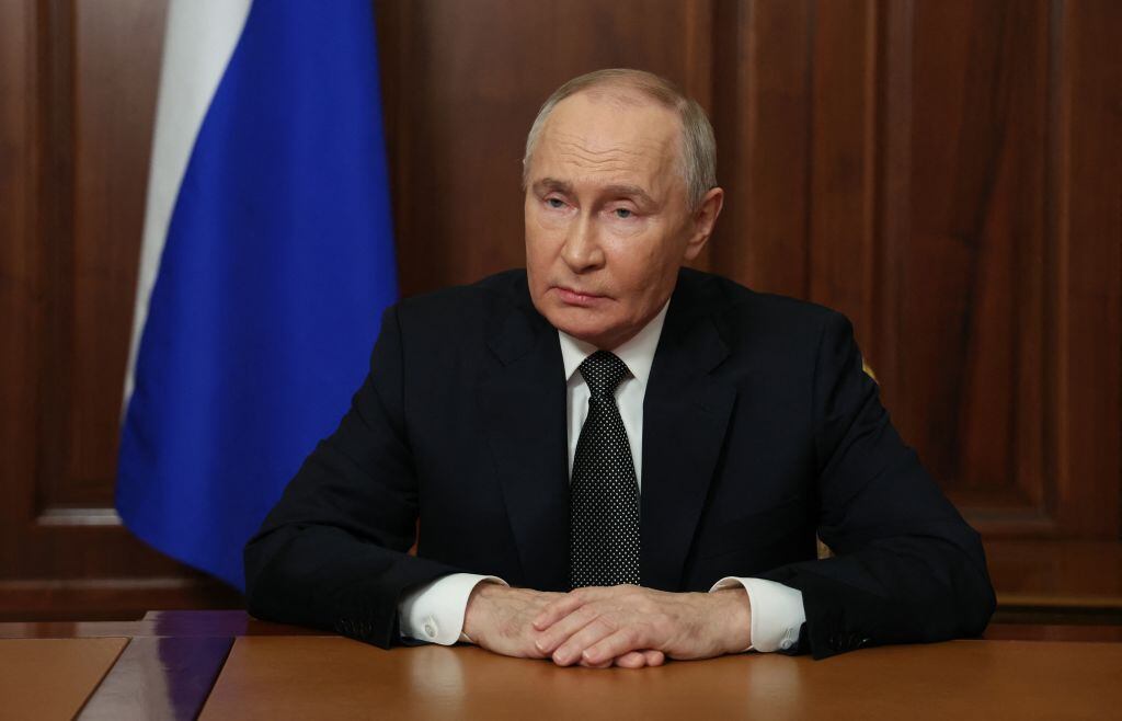 Vladimir Putin. I Foto: VYACHESLAV PROKOFYEV/POOL/AFP via Getty Images.