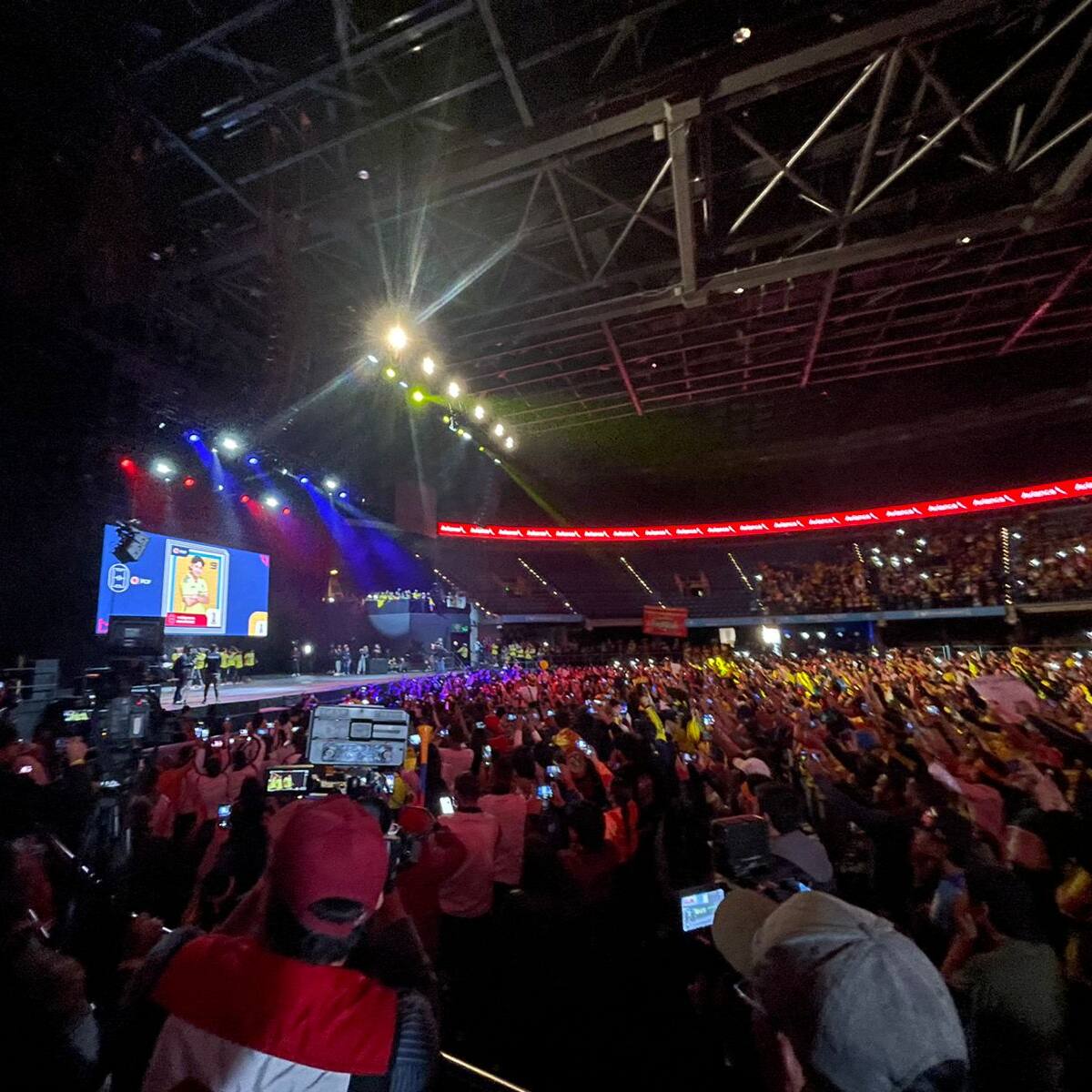 Así se vivió el homenaje a la Selección Colombia Sub17 femenina en el Movistar Arena