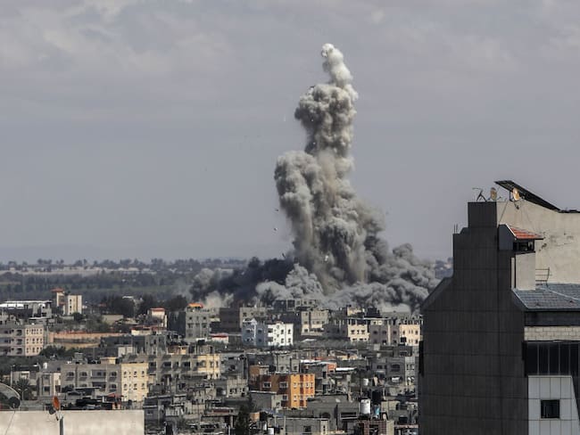 Ataques de Israel a Gaza. (Foto: Abed Rahim Khatib/Anadolu via Getty Images)