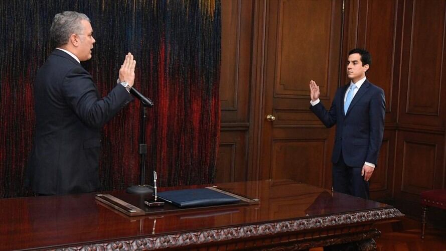 Federico Hoyos: nuevo consejero político del presidente Duque. Foto: Presidencia