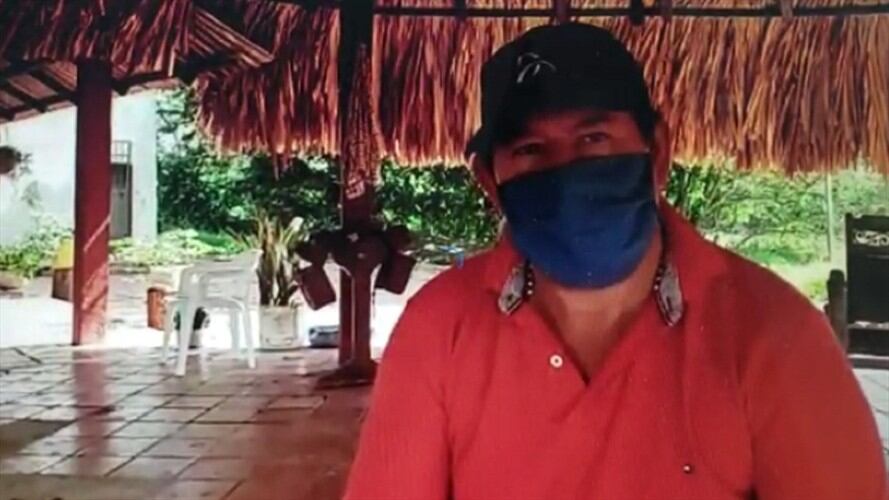 Exparamilitar ‘Mono Leche’. Foto: Cortesía