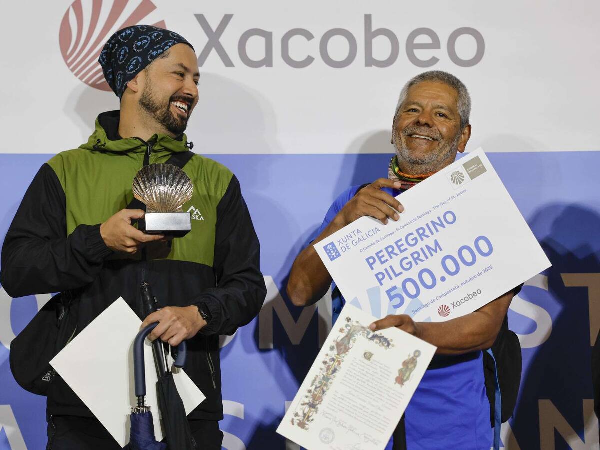 Peregrino número 500.000 del Camino de Santiago es colombiano