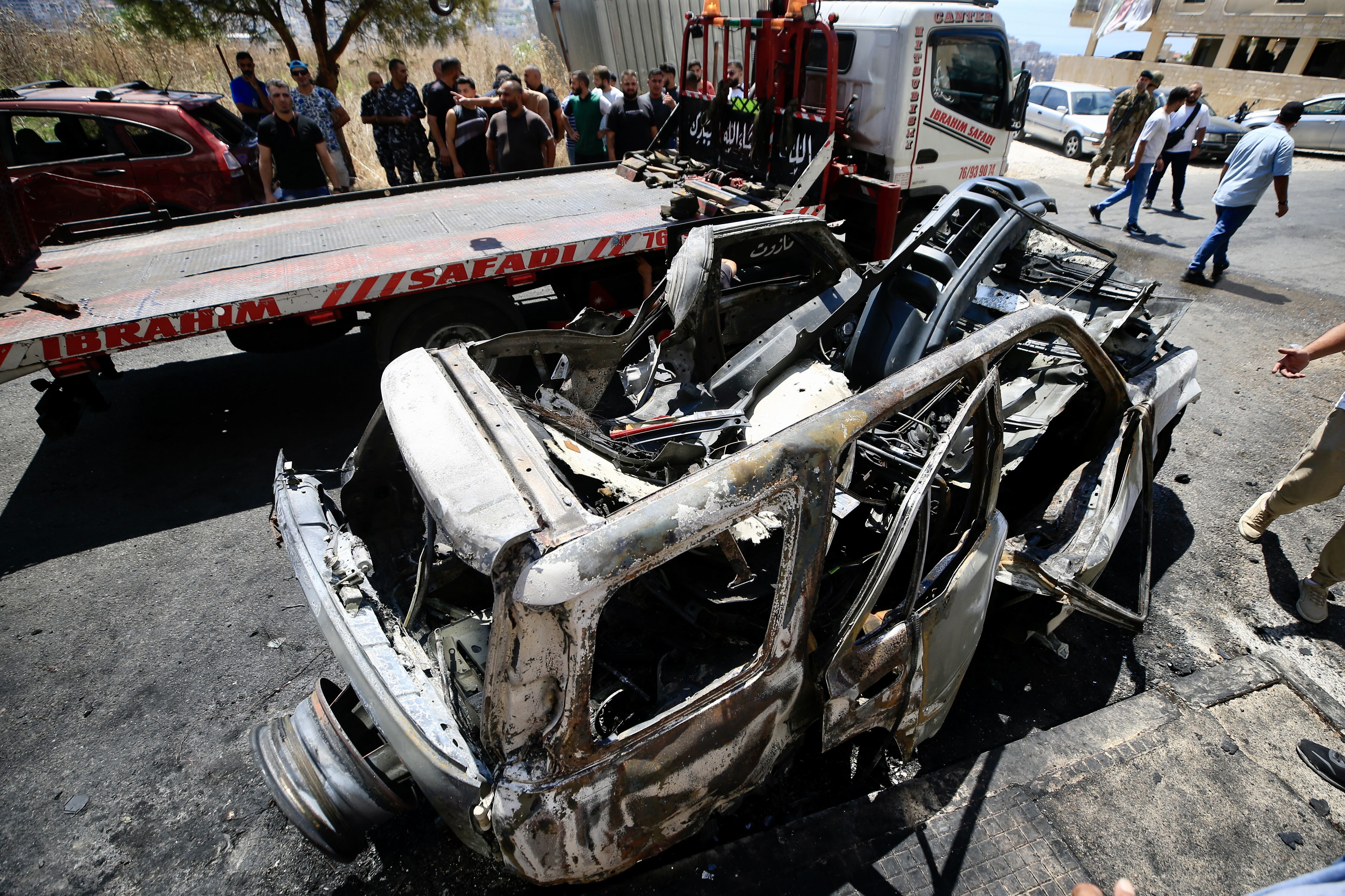 Ataque en Líbano imagen de referencia. Foto: EFE.