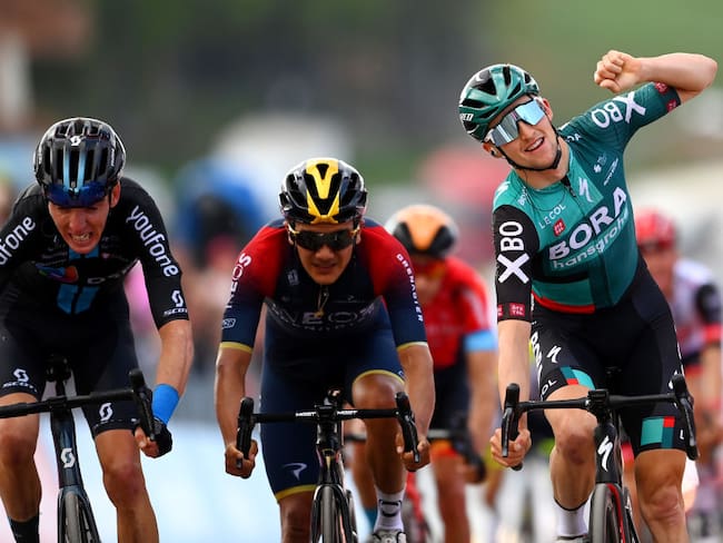 Jai Hindley of del Team Bora - Hansgrohe (Photo by Tim de Waele/Getty Images)
