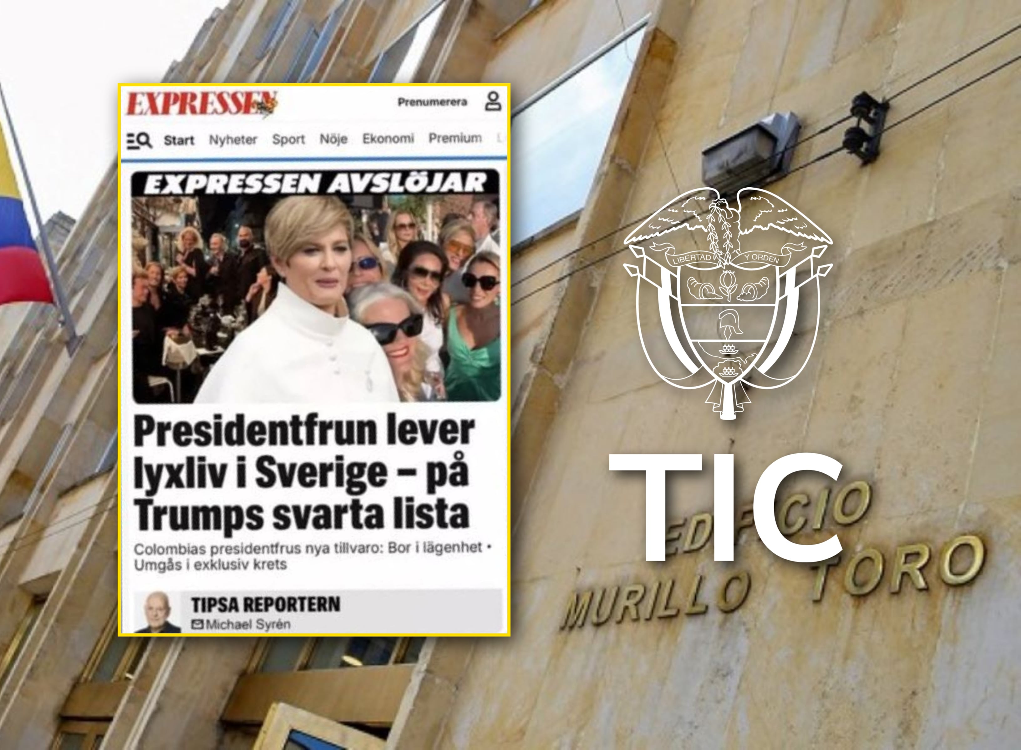 Captura de pantalla Expressen y MinTIC | Fotos: Cortesía