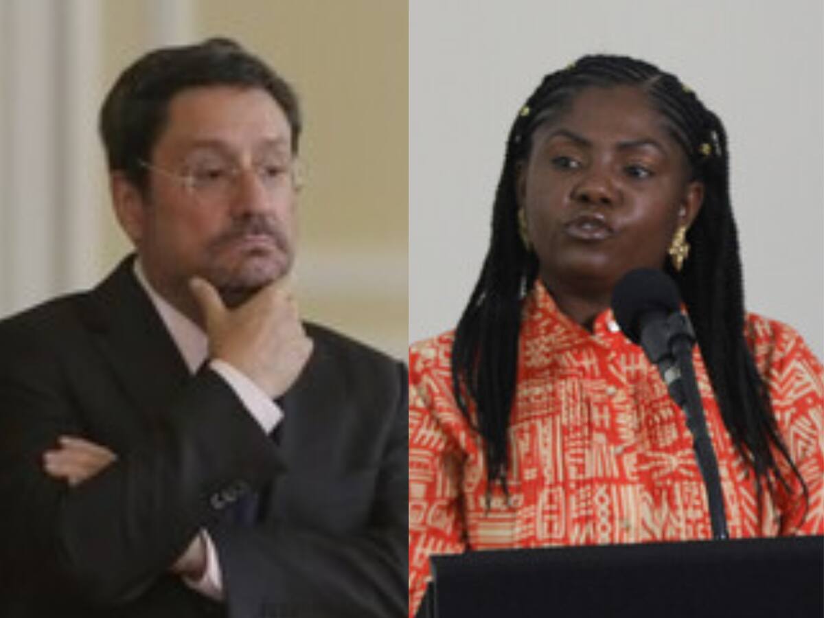 Choque entre la vicepresidente Francia Márquez y Pacho Santos